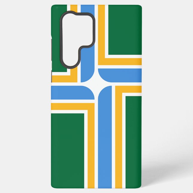 Samsung Galaxy S22 Ultra Case Portland Flag Samsung Galaxy Hülle (Rückseite)