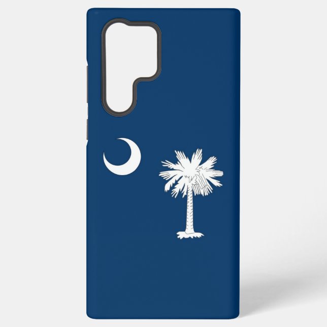 Samsung Galaxy S22 Ultra Case South Carolina Flagg Hülle (Rückseite)