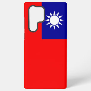 Samsung Galaxy S22 Ultra Case Taiwan-Flagge Samsung Galaxy Hülle