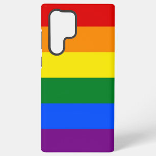 Samsung Galaxy S22 Ultra Hülle mit LGBT-Flagge