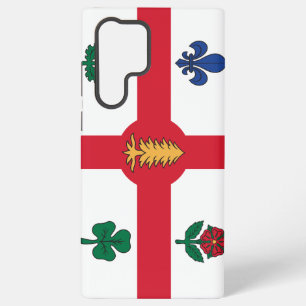 Samsung Galaxy S22 Ultra Hülle mit Montreal-Flagge