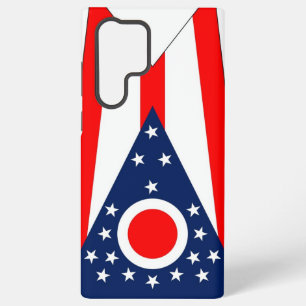 Samsung Galaxy S22 Ultra Hülle Ohio-Flagge