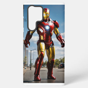 Samsung Galaxy S22 ultra Rückseite Ironmansticker Hülle
