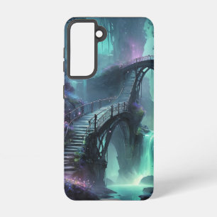 Samsung Phone Case: Höhlen auf dem Moonstone Galaxy Hülle