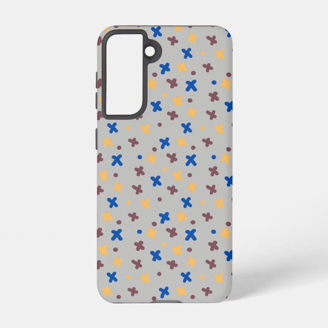 Samsung S21 Plus Case im modernen Design Galaxy Hülle (Rückseite)