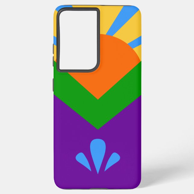 Samsung S21 Plus Case of Manitou Springs Galaxy Hülle (Rückseite)