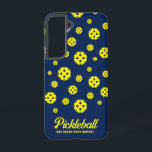 Samsung SGH-E900 Samsung SGH-E900 Galaxy Hülle<br><div class="desc">Pickleball Fan Custom Samsung Galaxy S22 Case. Coole Telefonabdeckung mit gelben Kugeln. Personalisieren Sie mit Ihrem eigenen Namen,  Farben oder lustigen Zitat.</div>