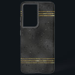 Samsung SGH-X500 Samsung SGH-X500 Samsung Galaxy Hülle<br><div class="desc">Schwarz monochromatischer luxuriöser Hintergrund mit abstraktem Muster. Cool modernes Glam-Design.</div>