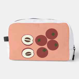 Samt-Apfel-Kulturtasche Waschbeutel