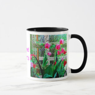 Samt-Herzen Tasse
