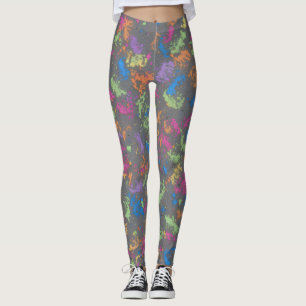 Samtene Pigmentdrift Leggings