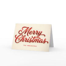 Samtene rote Retro-Schrift Frohe Weihnachten
