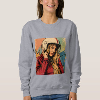 Samtige Geschwindigkeit Sweatshirt