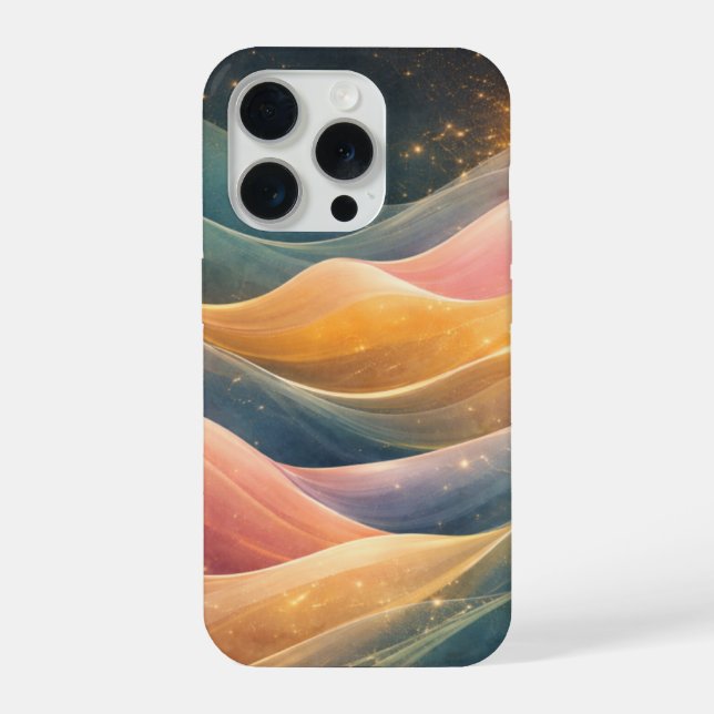 Samtiger Horizont iPhone Hülle (Rückseite)