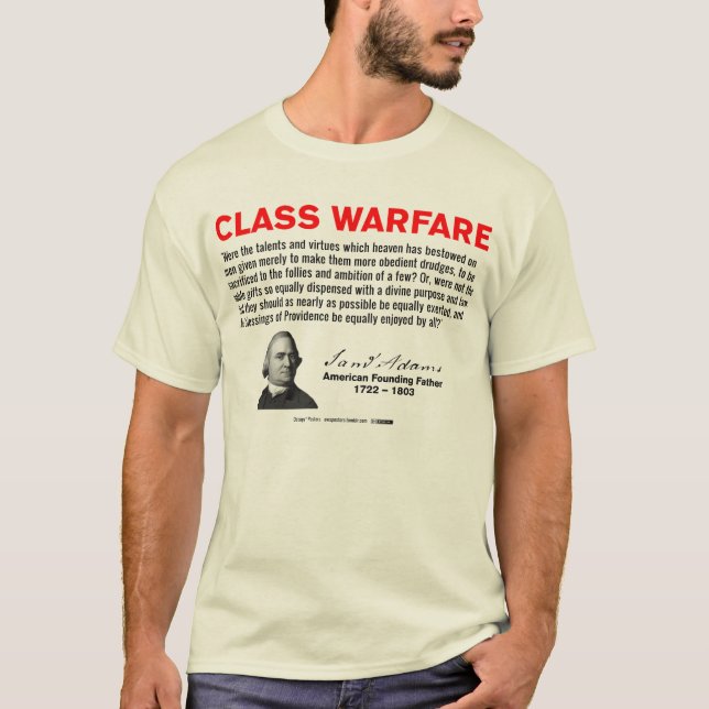 Samuel Adams, Klassen-Krieger T-Shirt (Vorderseite)