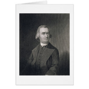 Samuel Adams, mit Gravur von G.F. Storm (fl.c.1834