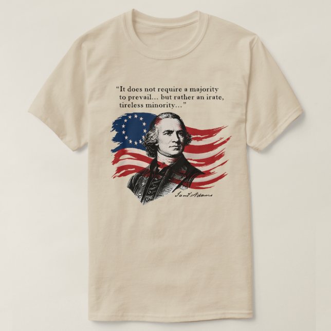 Samuel Adams T-Shirt (Design vorne)
