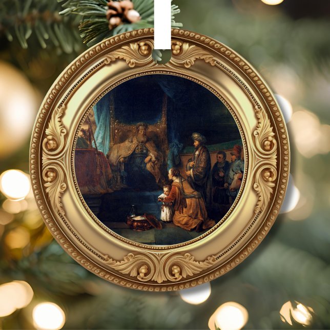 Samuel Altes Testament Advent Jesse-Baum  Ornament Aus Metall (Von Creator hochgeladen)
