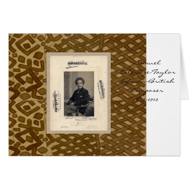 Samuel Coleridge-Taylor (Vorderseite (Horizontal))