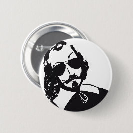 Samuel de Champlain Hipster lunettes futur Québec Button