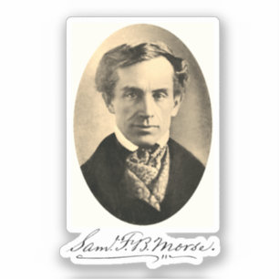 Samuel Finley Breese Morse Aufkleber