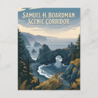 Samuel H. Boardman Oregon Coast Vintage Poster