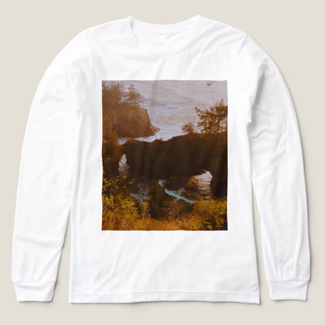 Samuel H. Boardman, Oregon-Küste  Tri-Blend Shirt (Design Vorderseite)