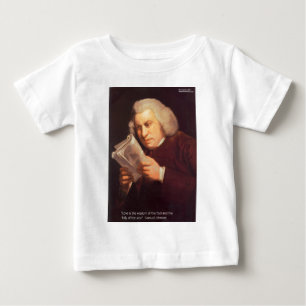 Samuel Johnson Liebe ist Weisheit Geschenkkarten u Baby T-shirt