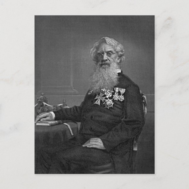 Samuel Morse Postkarte (Vorderseite)