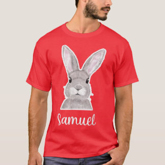 Samuel Name Oaster Bunny Individuelle Name Guter F T-Shirt