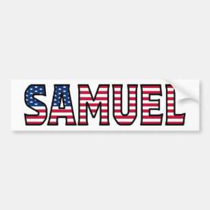 Samuel Name Vorname USA Aufkleber Sticker Auto Autoaufkleber