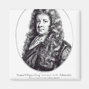 Samuel Pepys Magnet