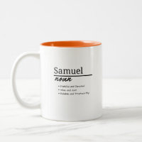 Samuel, Personalisierter Name des Jungen