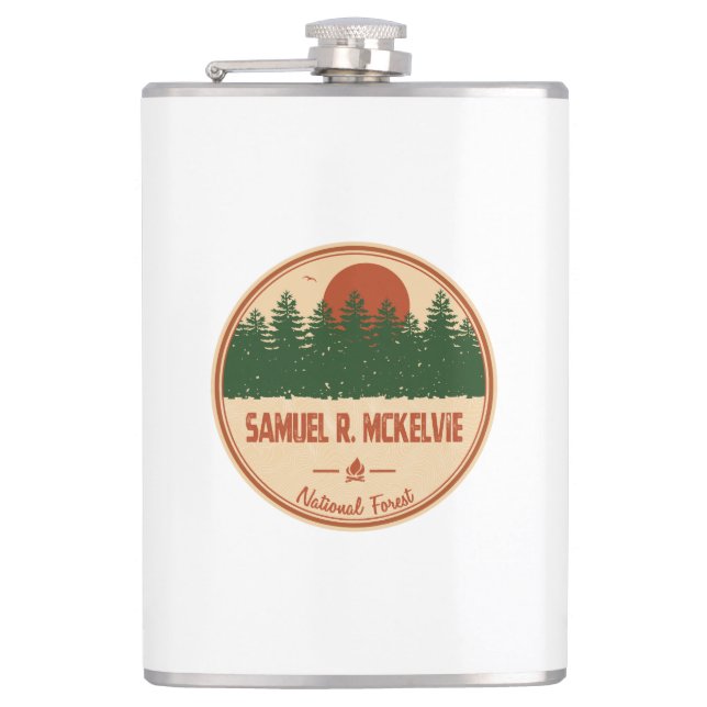 Samuel R. McKelvie National Forest Flachmann (Vorderseite)