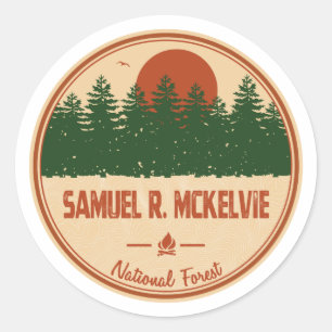 Samuel R. McKelvie National Forest Runder Aufkleber