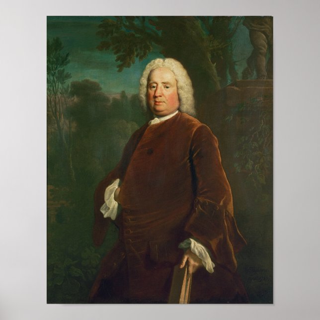 Samuel Richardson, 1747 Poster (Vorne)