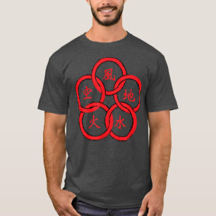 Samurai 5 Rings Musashi Bushido Warrior T-Shirt