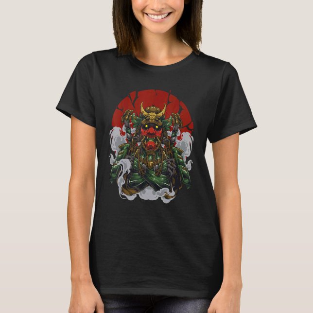 Samurai Armor Samurai Japanisch Samurai Culture Co T-Shirt (Vorderseite)