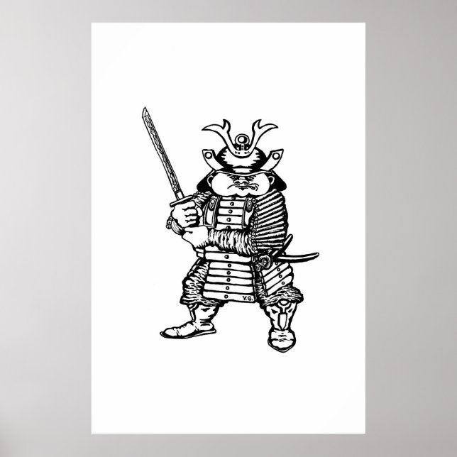 SAMURAI ART POSTER (Vorne)