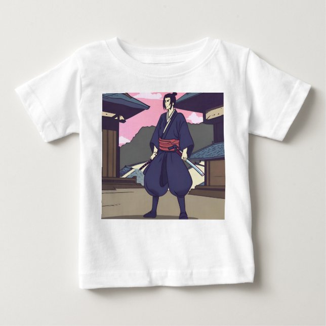 Samurai Baby T-shirt (Vorderseite)