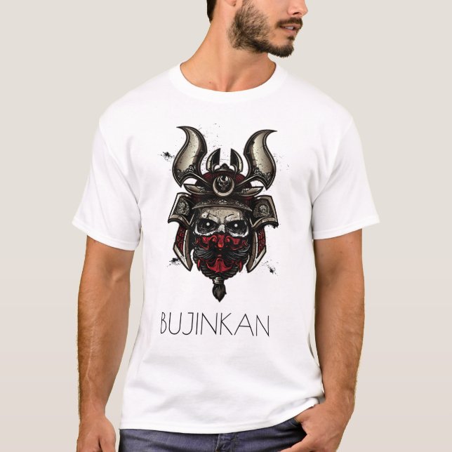 samurai bujinkan Kampfsportart T-Shirt (Vorderseite)