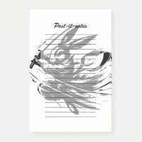 Samurai Bunny Black Ink Warrior Rabbit