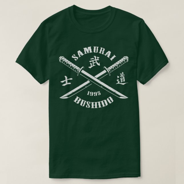 Samurai Bushido - Japanische Ästhetik Edgy Streetw T-Shirt (Design vorne)