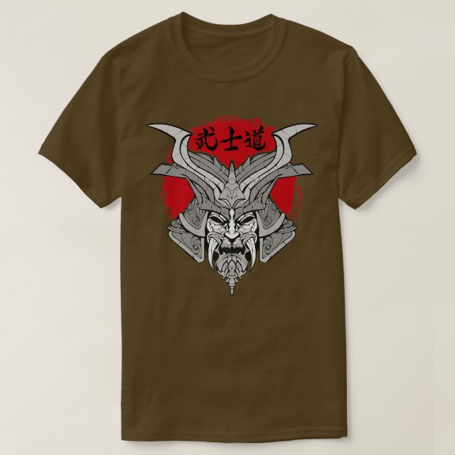 Samurai bushido T-Shirt (Design vorne)