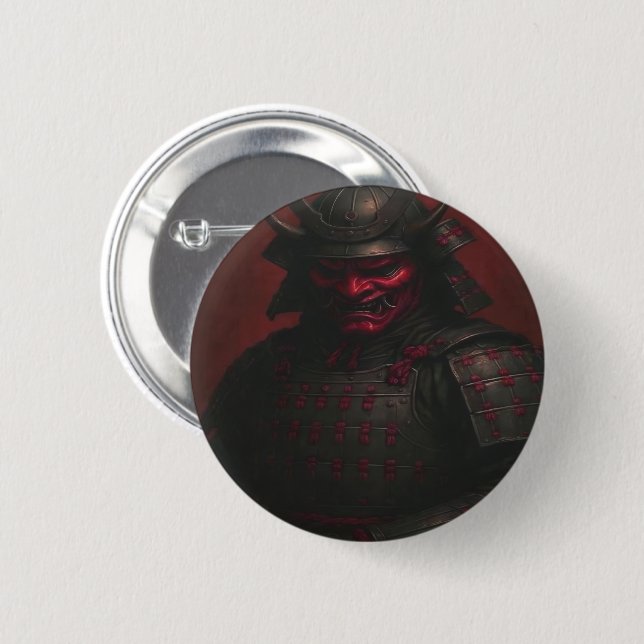 Samurai Button (Vorne & Hinten)