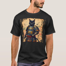 Samurai Cat Japanische Katze Warrior anime Katze J
