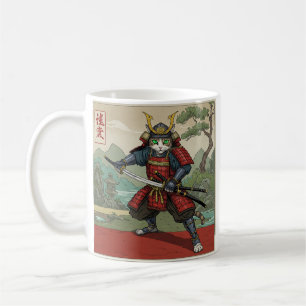 Samurai Cat Kaffeetasse