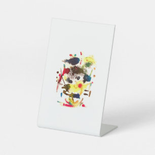 Samurai Cat-Lady Jeff Hankamer Artjunkhaus lustig Sockelschild