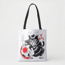 Samurai Cat Soccer For Shopping & Everyday use