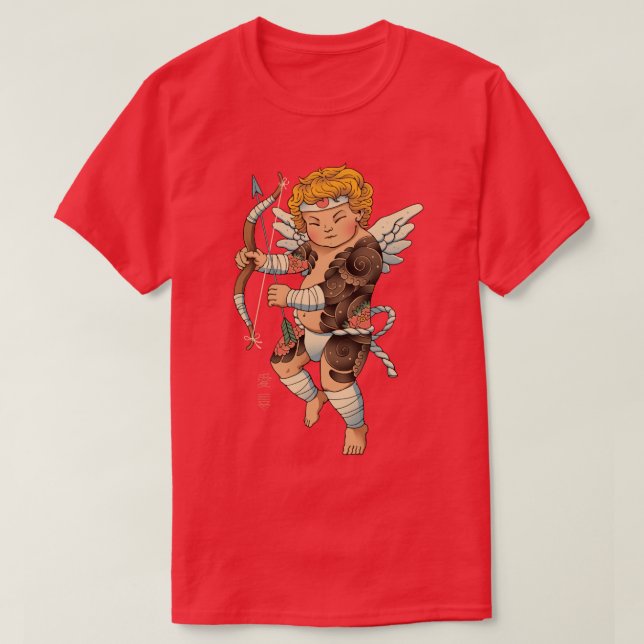 Samurai Cupid T-Shirt (Design vorne)
